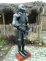 Plate Armor LARP Halloween Costume Collectible Medieval Full Suit of Armour SCA