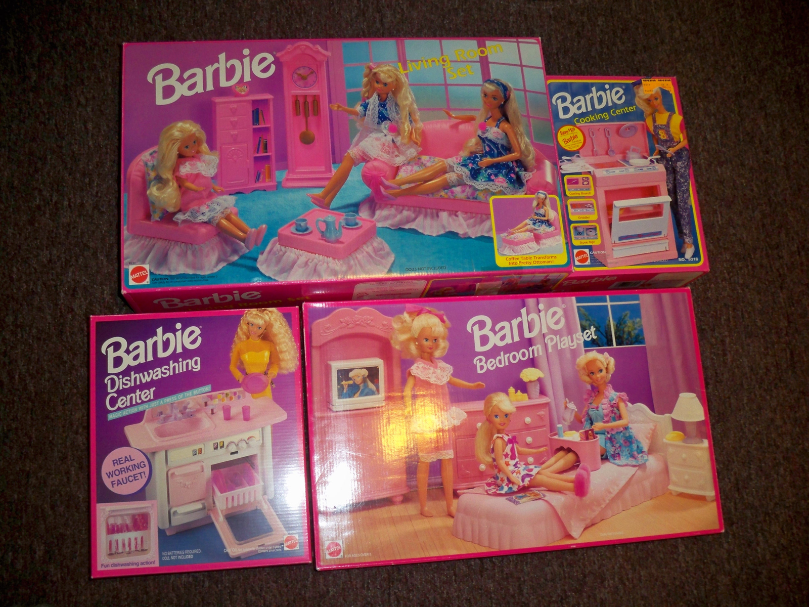 Barbie Mattel Arcotoys Used Playsets Living And 28 Similar