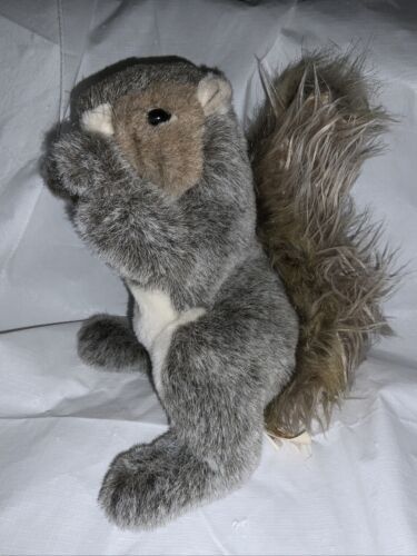 Primary image for Folkmanis Realistic Plush Full Body GRAY SQUIRREL 12” Hand Puppet