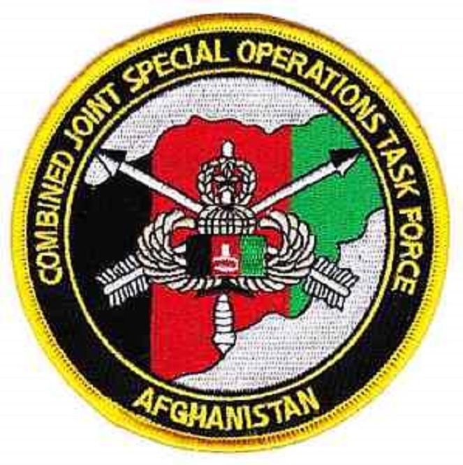 Combined Joint Special Operations Task Force Afghanistan Military Patch ...