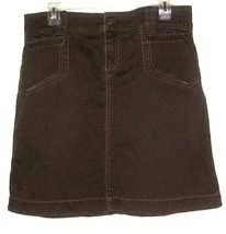 Women's Brown Knee Skirt Size 10 - $8.00