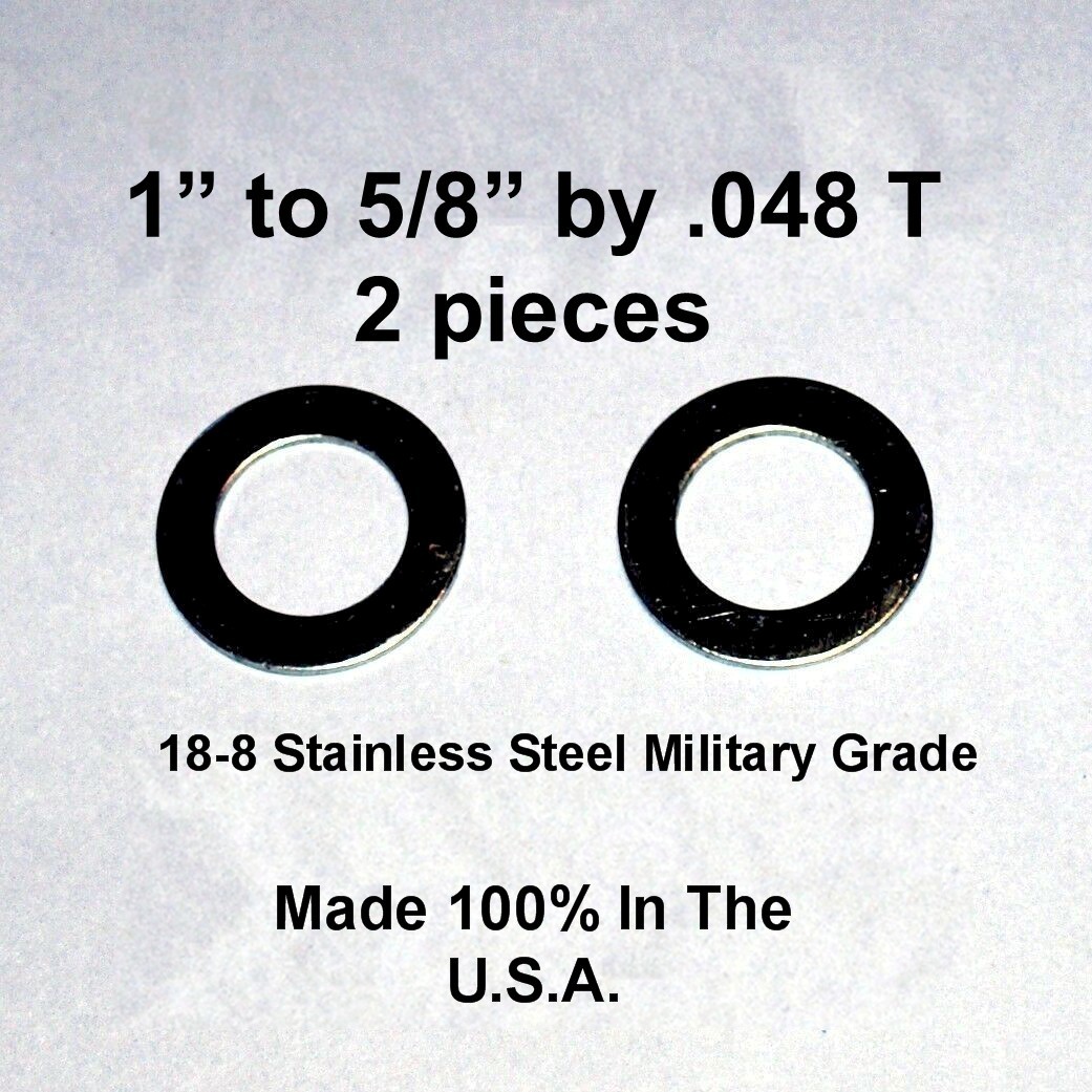 Circular Saw Blade Bushing Spacer 1" to 3/8" set of 6 Saw Accessories