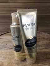 Pantene Gold Series Black And Glossy Shampoo and Conditioner Set - Exp 1... - $23.33