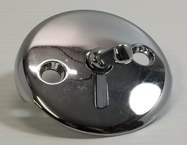 DI) Polished Chrome Triplever Style Tub Metal Face Plate - $4.94