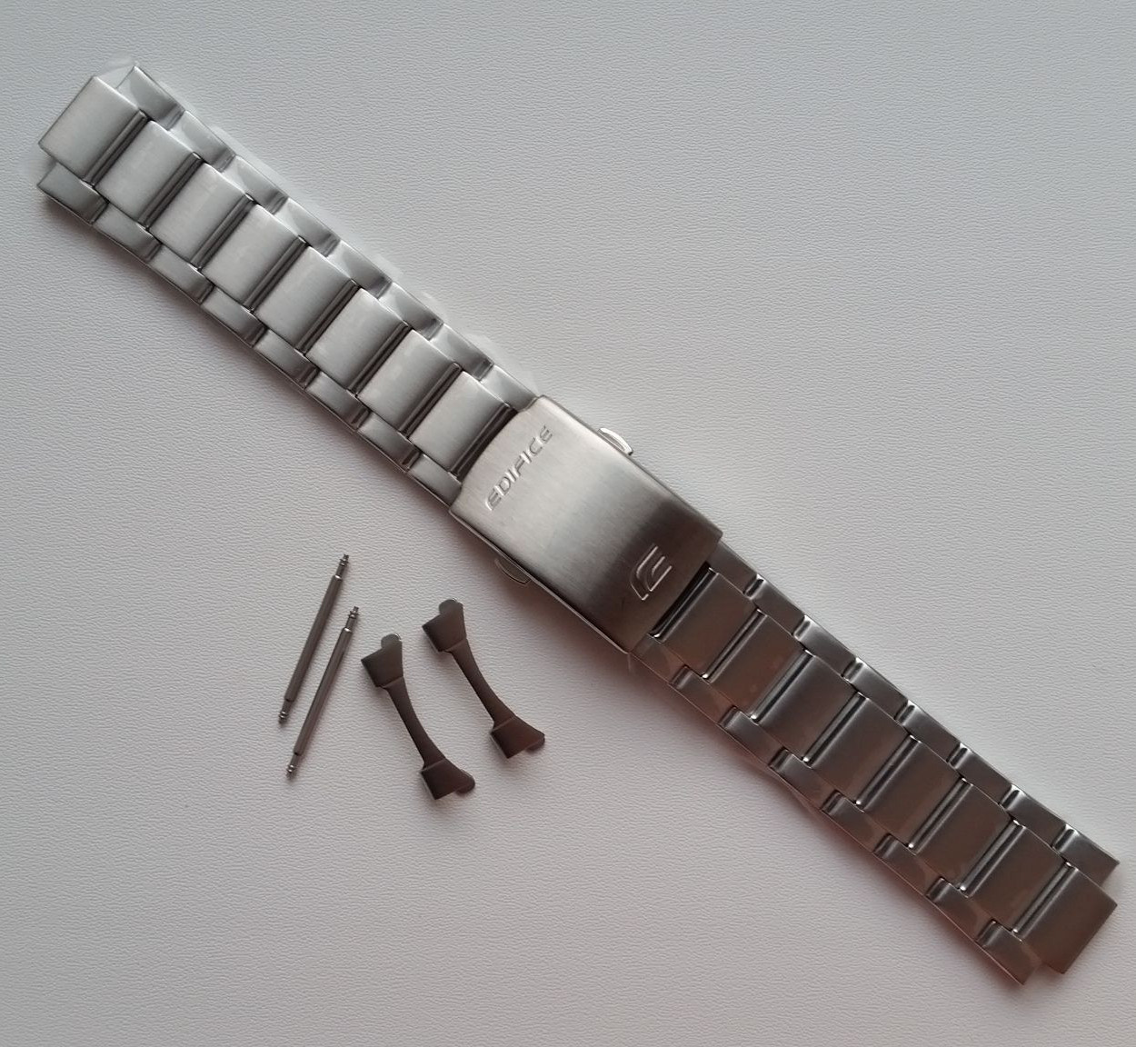 Genuine Replacement Watch Band 22mm Stainless Steel Bracelet Casio EF-336D-1A - $45.60