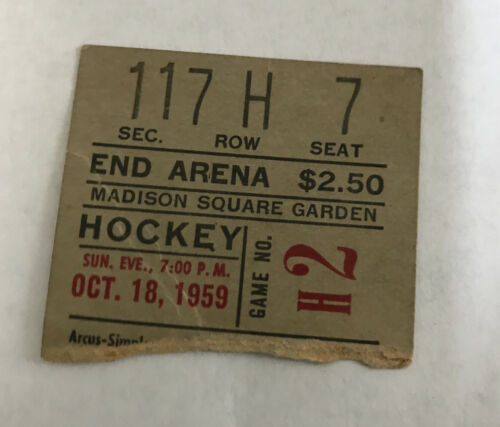 DETROIT RED WINGS VS MONTREAL CANADIENS APRIL 5 2018 TICKET STUB 