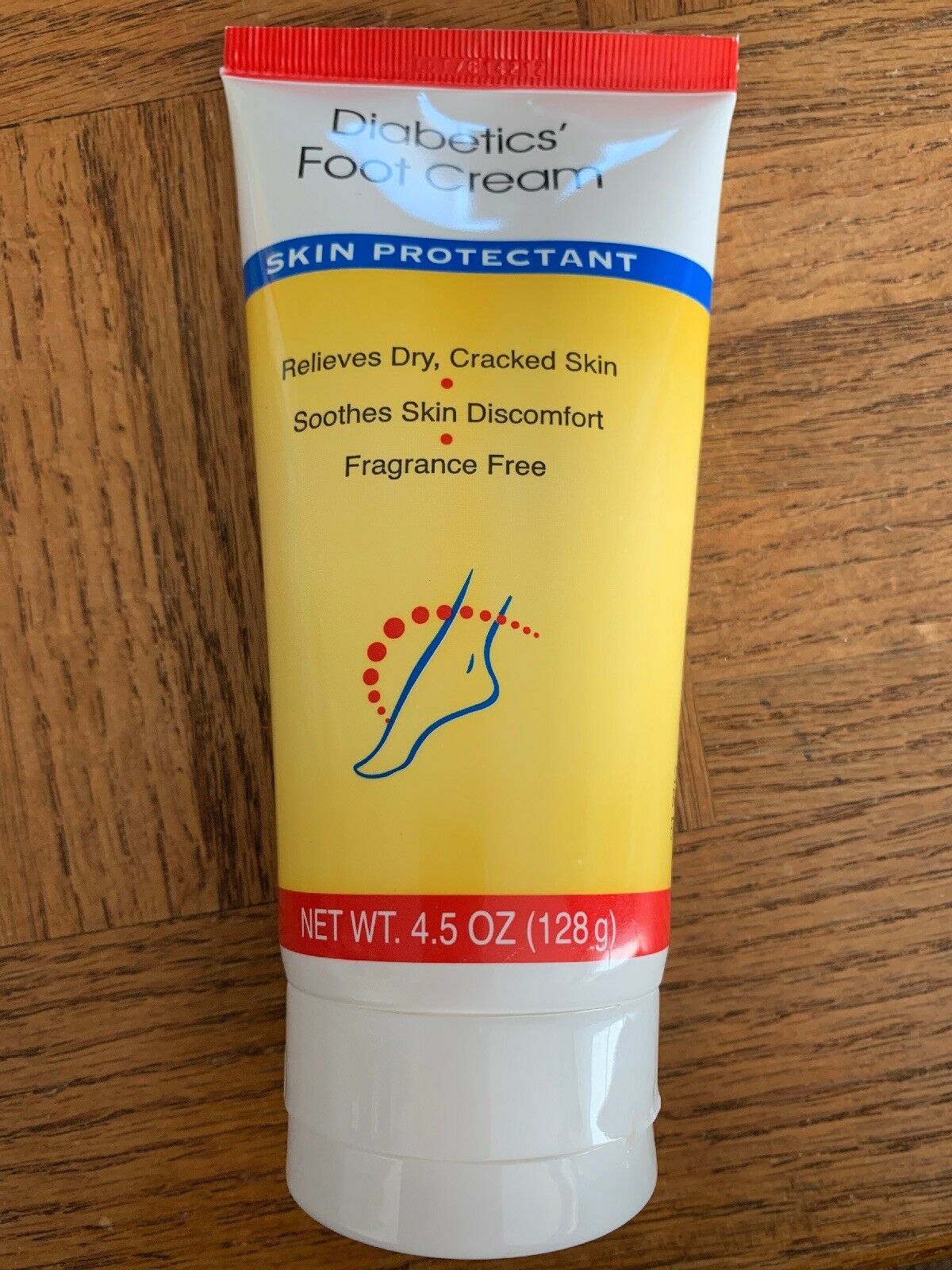 Diabetic Foot Cream, 4.5 oz Skin Protectant, Fragrance Free - Foot