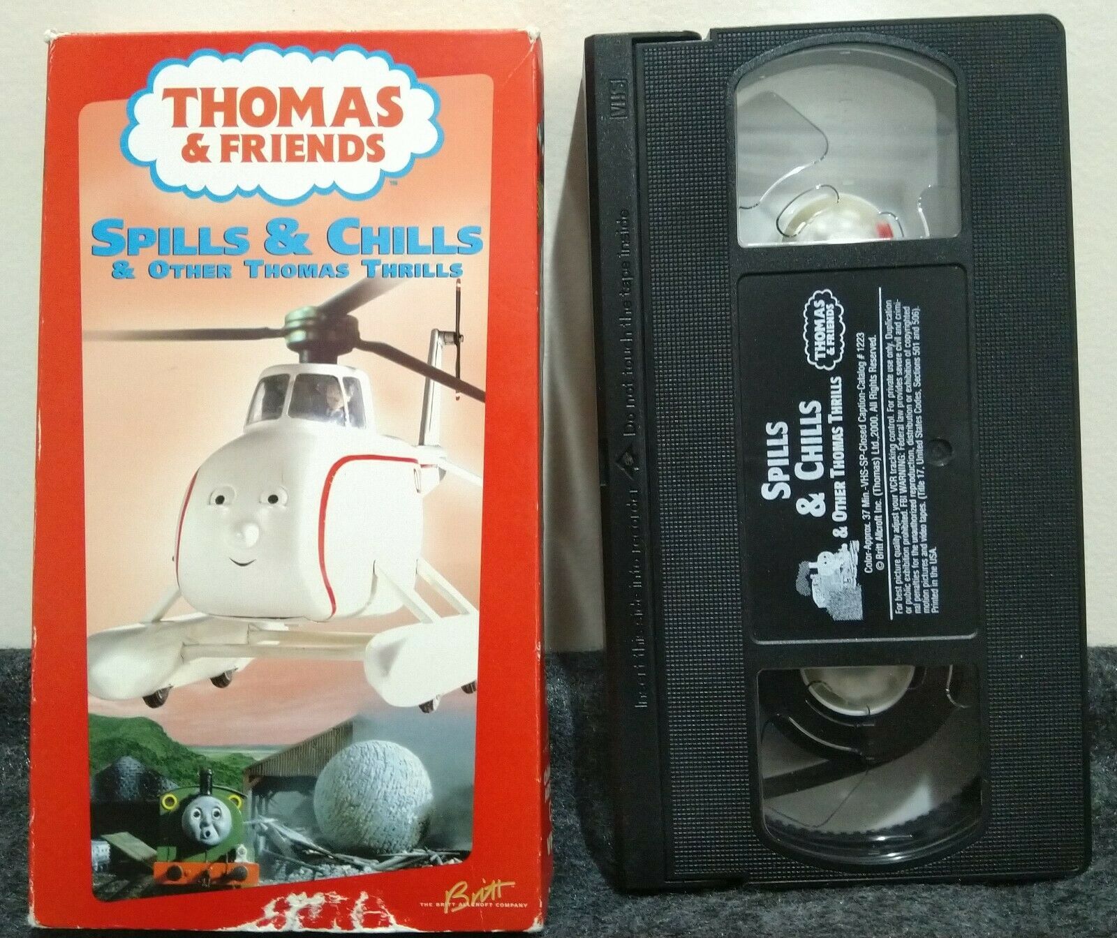 VHS Thomas the Tank Engine - Spills Chills Other Thomas Thrills (VHS ...