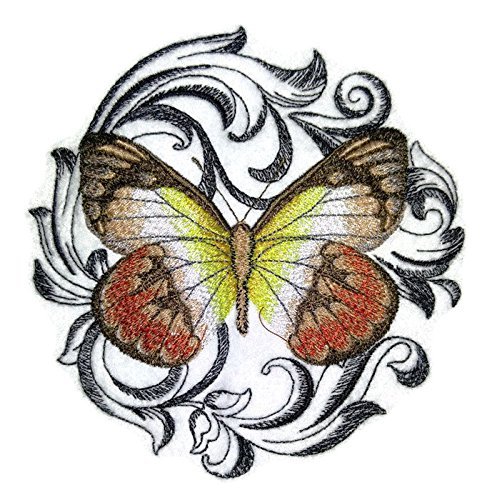 BeyondVision Custom and Unique Amazing Colorful Butterflies[ Scarlet Jezebel wit
