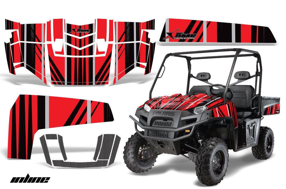 UTV Decal Graphics Kit Wrap For Polaris Ranger XP 500/700 20092014