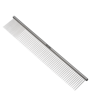 ANDIS STAINLESS STEEL 10&quot;FINISHING FLUFFING UTILITY COMB*DOG CAT Animal ... - $19.99