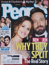 PEOPLE Magazine Jul 20 2015: Ben & Jen Kourtney & Scott George & Charlotte - $5.95