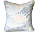 Nautique by Fiona Hall Luxury Designer Throw Pillow. Made from Robert Allen Wins - $88.61 - $161.92