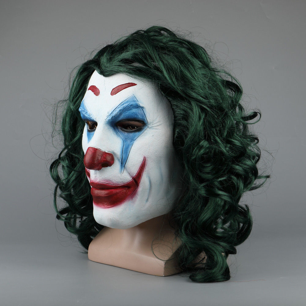 2022 The Joker Movie Mask  Cosplay Comic Con Halloween 