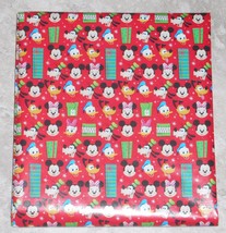 American Greetings Disney Mickey Mouse Christmas Wrapping Paper 20 SQ FT ROLL - $1.50