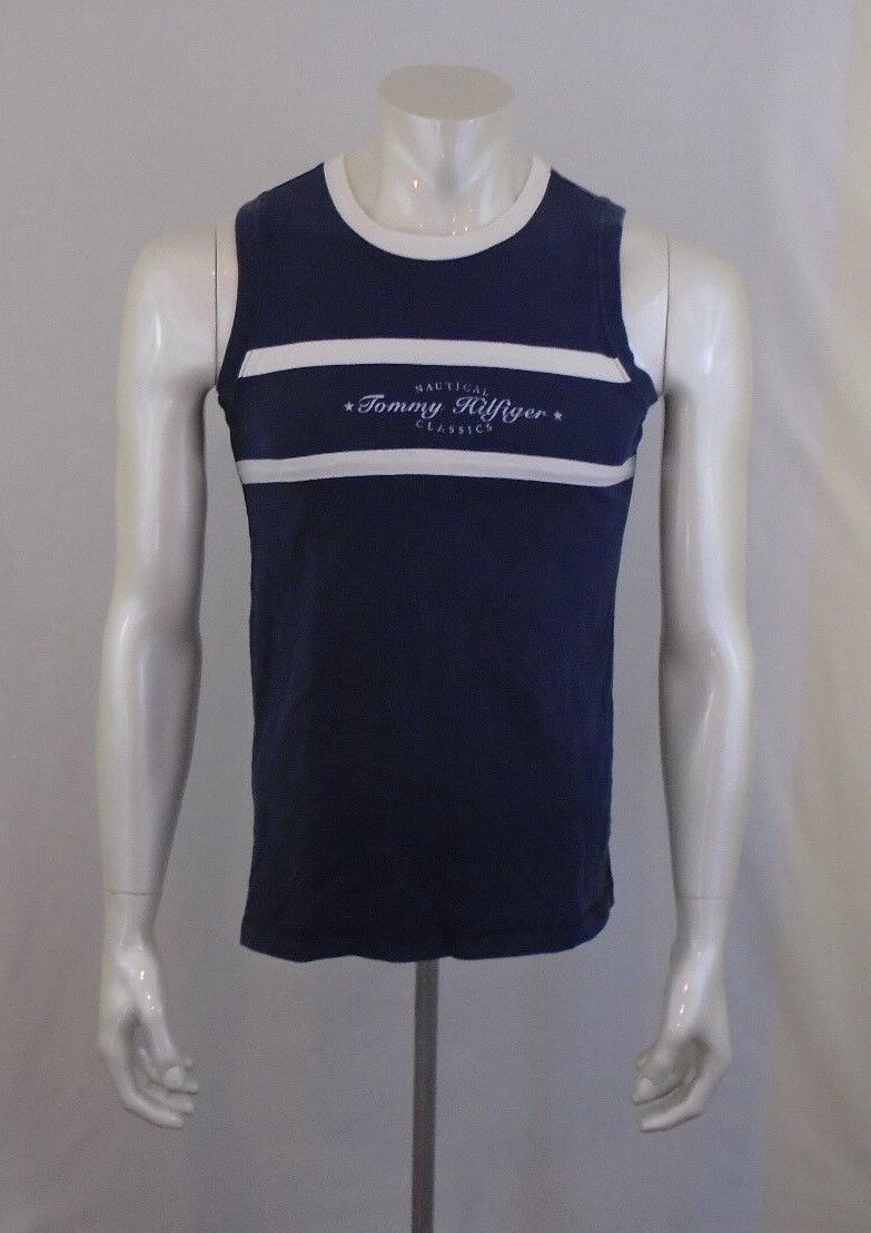 Tommy Hilfiger Nautical Classics  Medium  100% Cotton Muscle T Shirt
