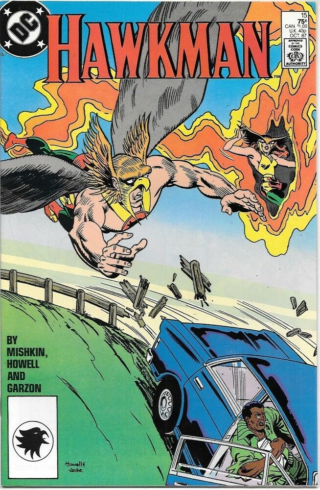 Hawkman Comic Book 2nd Series #5 DC Comics 1986 VERY FINE