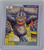 1991 Impel Marvel Universe Rhino Super Villains Card # 73 - $4.95