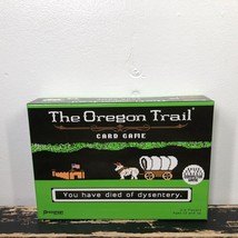 The Oregon Trail Card Game Pressman Family Classic Retro Collectible 2017 Sealed - $22.49
