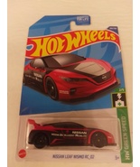 Hot Wheels 2022 #100 Red Nissan Leaf Nismo RC 02 HW Green Speed Series 2... - $9.99