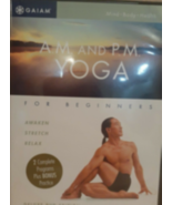 A.M. and P.M. Yoga  For Beginners Dvd - $11.99