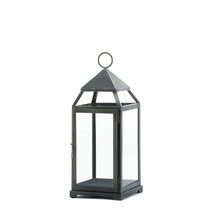 Rustic Silver Contemporary Lantern - $32.39