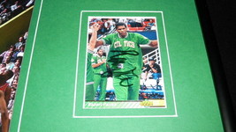 Robert Parish Signed Framed 12x18 Photo Display Celtics image 2