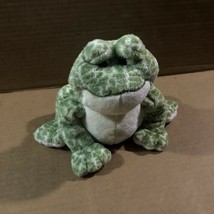 GANZ Webkinz Spotted Frog Green & White 8” Plush Toy Stuffed Animal NO CODE T16 - $21.68