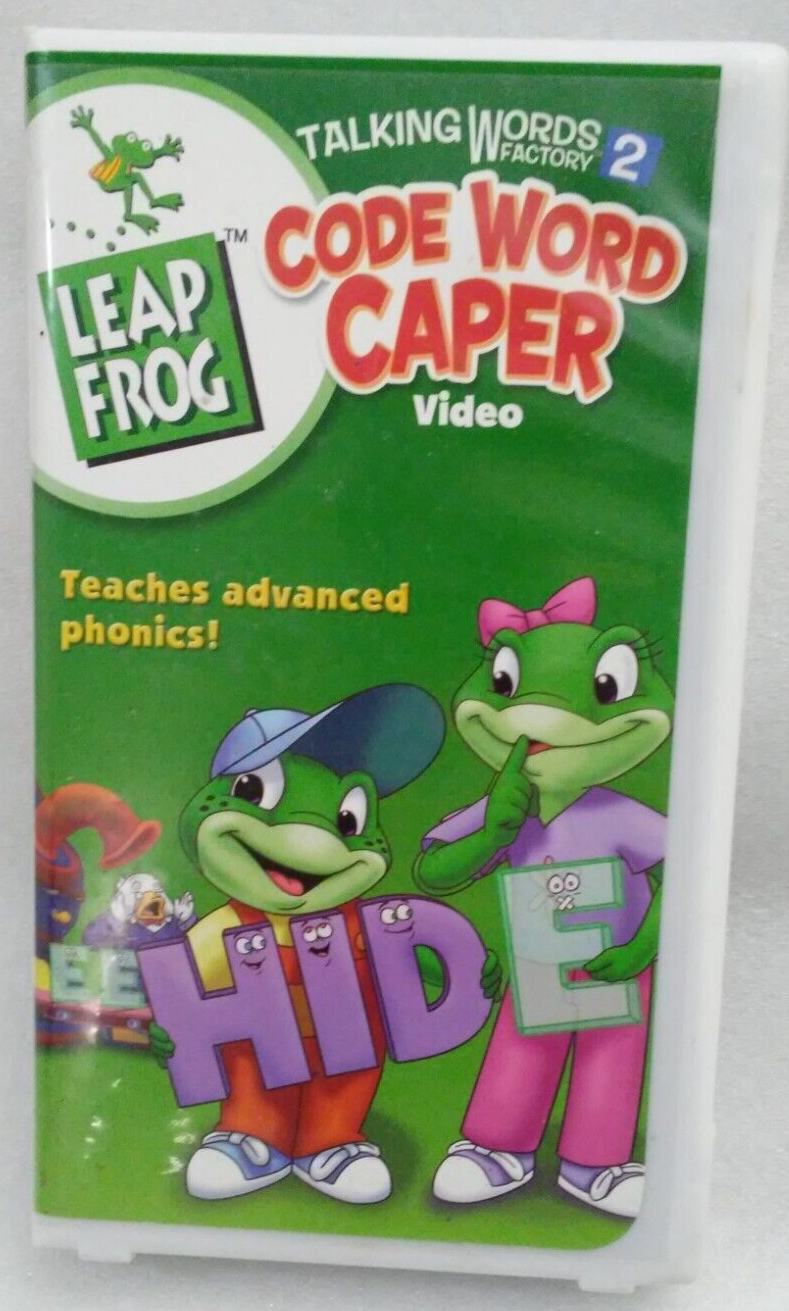 VHS Leap Frog - Code Word Caper 2 (VHS, 2004, PorchLight) - VHS Tapes