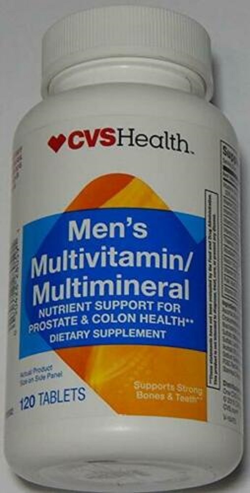 CVS Health Men's Daily Multivitamin Dietary Supplement 120 Tablets