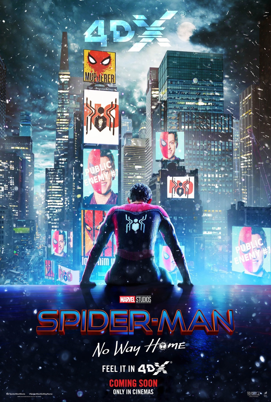 Spider-Man No Way Home Poster Marvel Comics Art Film Print Size 24x36 27x40 #17