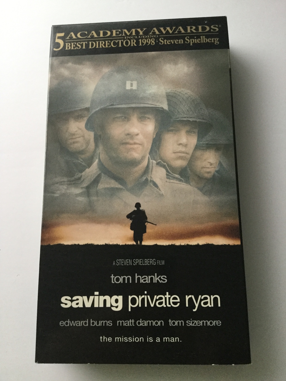 SAVING PRIVATE RYAN Tom Hanks Matt Damon 1998 VHS - VHS Tapes