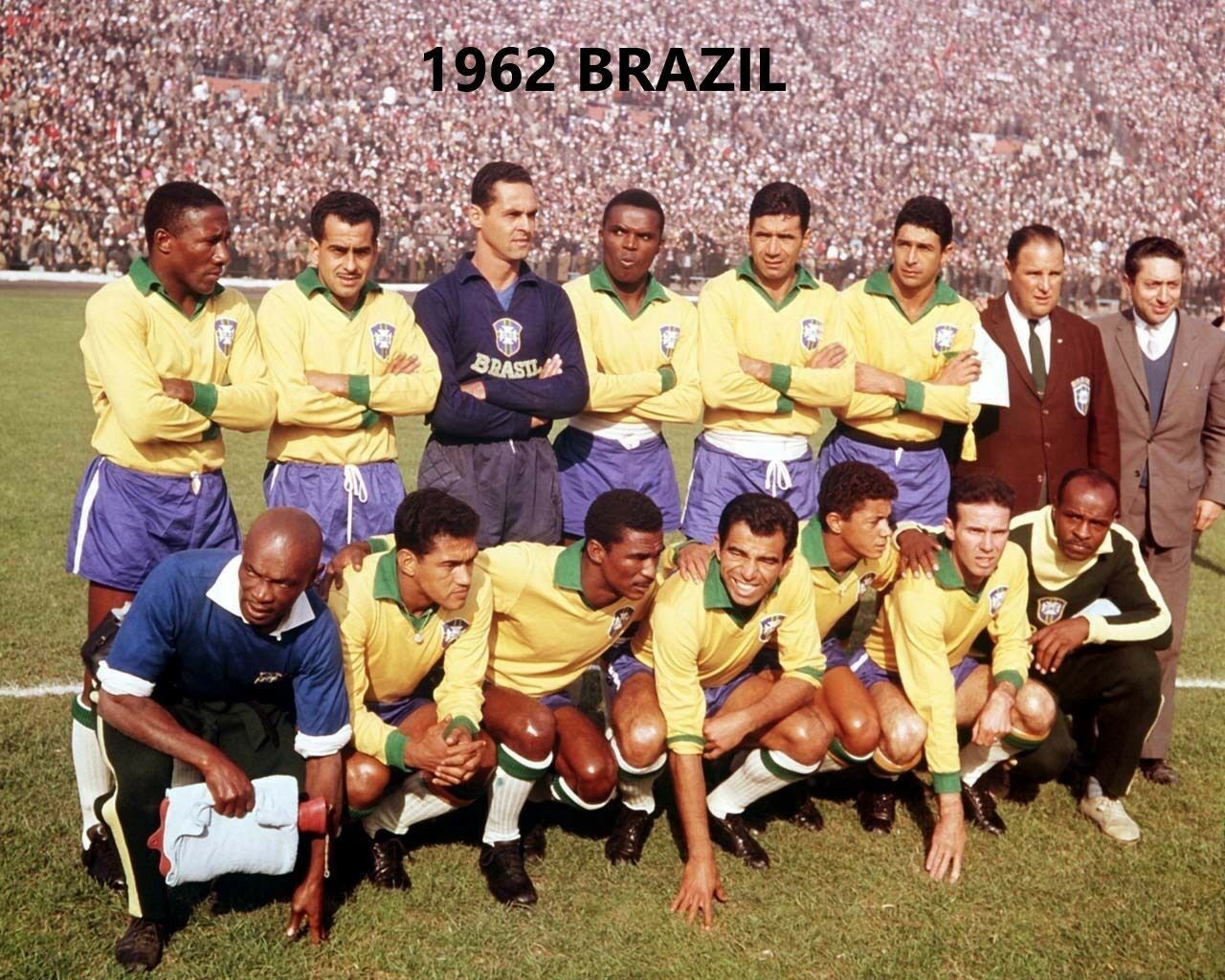 1962 BRAZIL 8X10 TEAM PHOTO SOCCER PICTURE WORLD CUP CHAMPS - Soccer ...