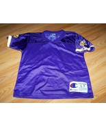 Youth Size Large 7 Champion Minnesota Vikings Carter Purple Football Jersey EUC - $17.00