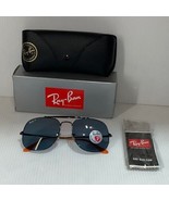 Rayban polarized men square sunglasses the general rb3561 light blue lenses - $163.35