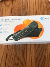 At&t Trimline telephone TR1909 -Corded Phone W/ Call Waiting Caller Id Black NEW - $26.71