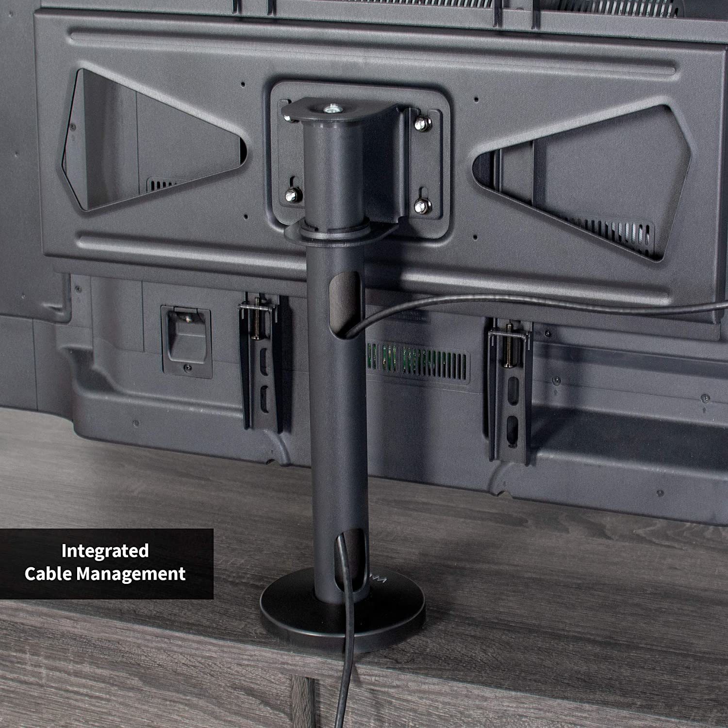 VIVO Swivel BoltDown TV Stand for 32 to 55 inch Screens Desktop VESA