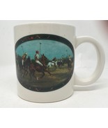 Vintage Ralph Lauren Polo Coffee Tea Cup Mug Equestrian Horses 1978 Ceramic - $6.33