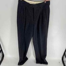 Armani Mani Dark Gray Wool Trouser Mens 33 Tall - $50.00