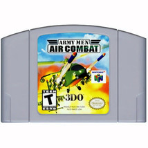 Army Men Air Combat Game Cartridge For Nintendo 64 N64 USA Version - $27.88