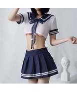Sexy Cosplay Costume Women Schoolgirl Outfit Maid Dress Sailor Suit JK U... - $26.00