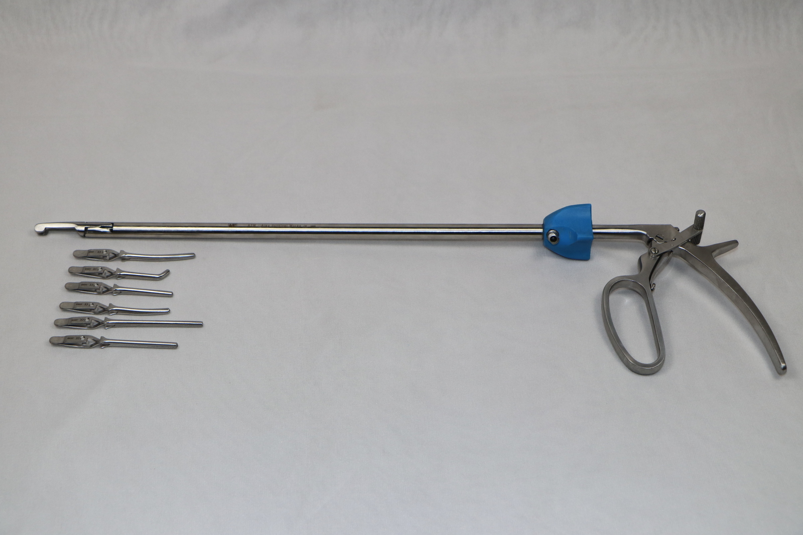 Laparoscopic Bulldog Clamp With 6 Clips Interchangeable Surgical Instrument 10mm Other