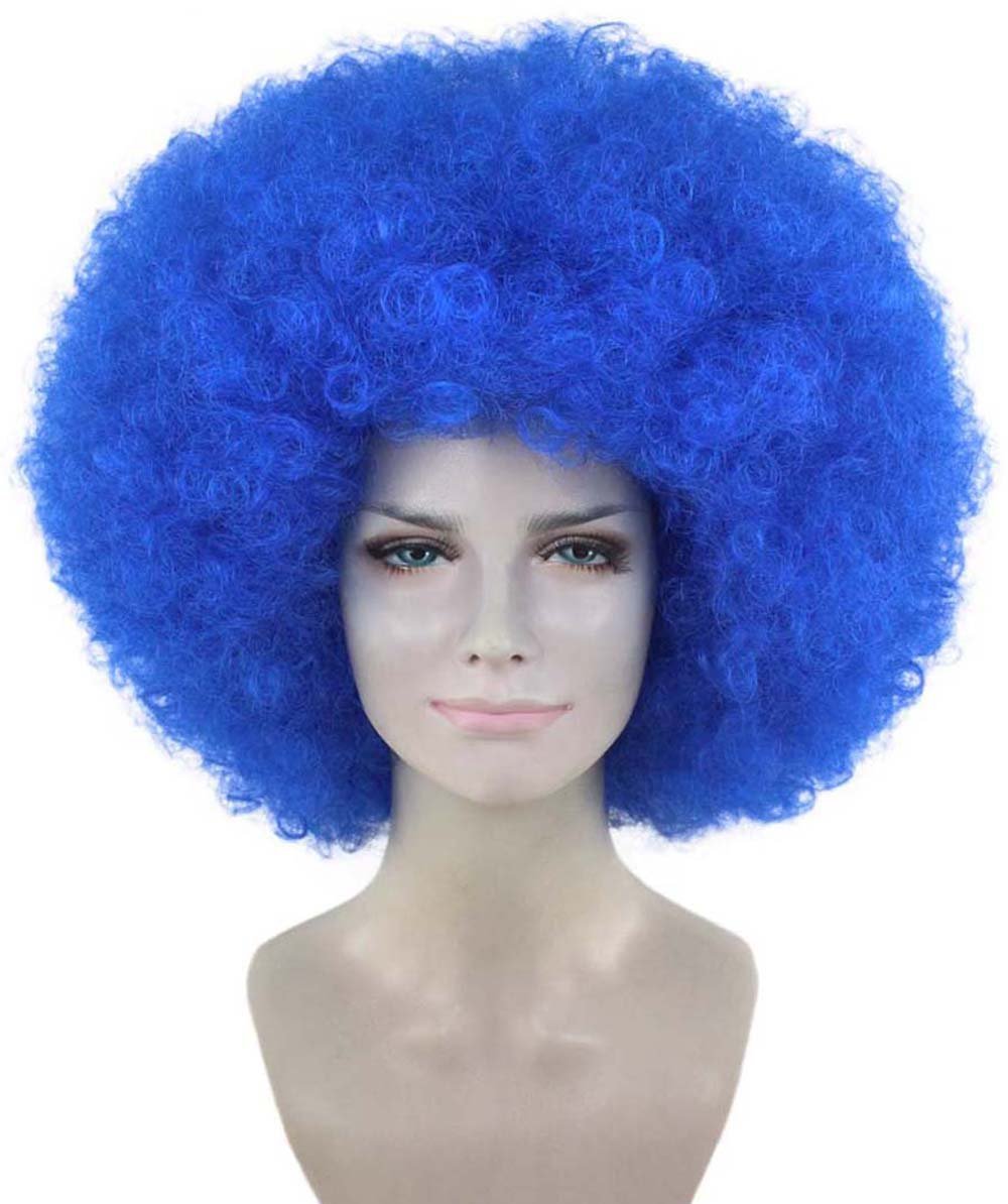 Blue Afro Wig HW-2133 - Wigs & Facial Hair