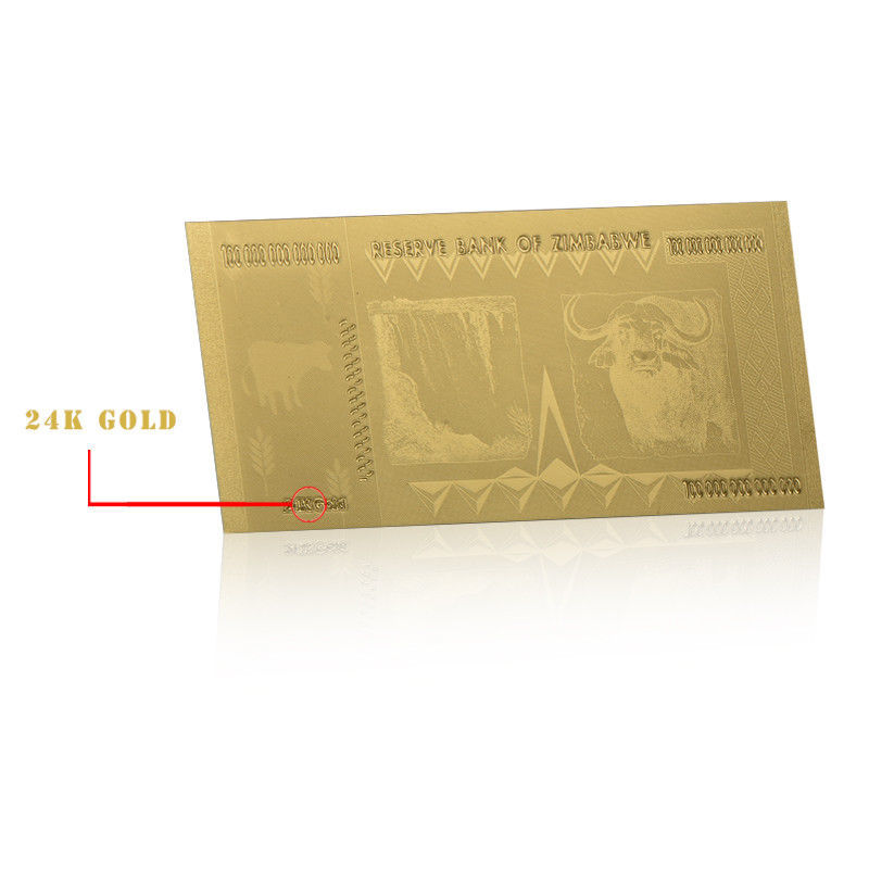 Wr 10 Zimbabwe 100 Trillion Dollar Gold And 41 Similar Items