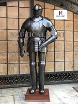 Medieval Knight Halloween Full Suit Of Armor - Collectibles Armor Costume