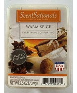 Limited Edition Scent Sationals 2.5 oz Wax Cubes WARM SPICE Made in USA - $9.89