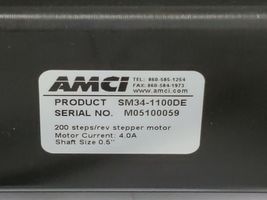 ADVANCED MICRO CONTROLS SM34-1100DE STEPPER MOTOR W/ ENC34-1000 ENCODER image 2