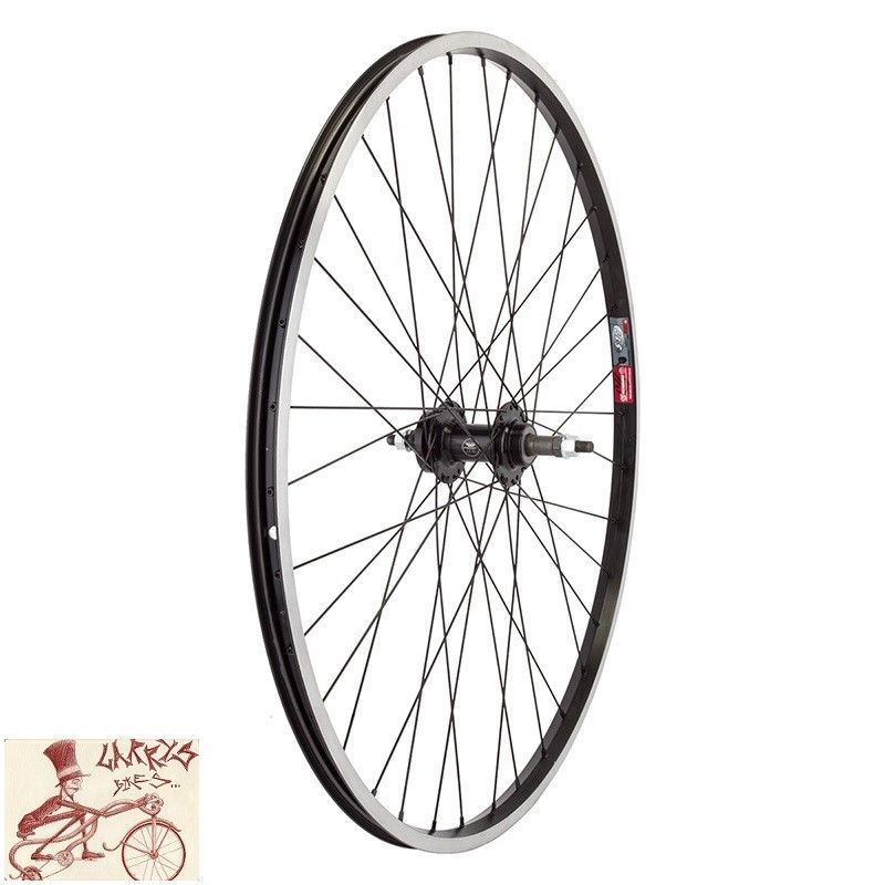 WHEEL MASTER WEI 519 6-BOLT DISC BOLTED 29/" ALLOY BLACK FRONT WHEEL