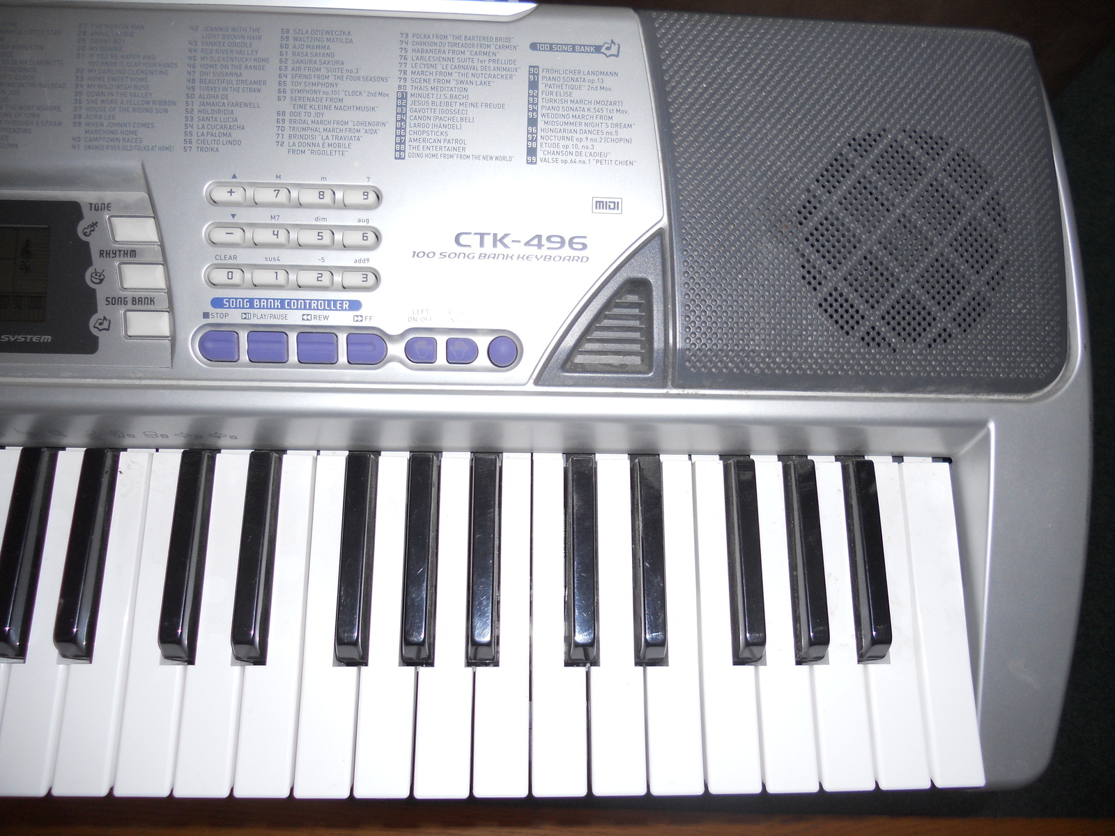 casio ctk 496 keyboard adaptor
