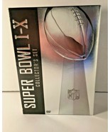 Super Bowl I-X (DVD, 2003, 5-Disc Set) - $6.97